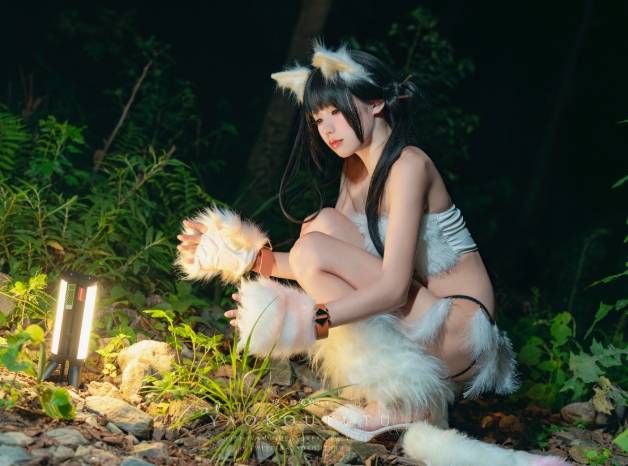 咬一口兔娘ovo – 狐灵：在森林中绽放的狐狸灵气 第2张