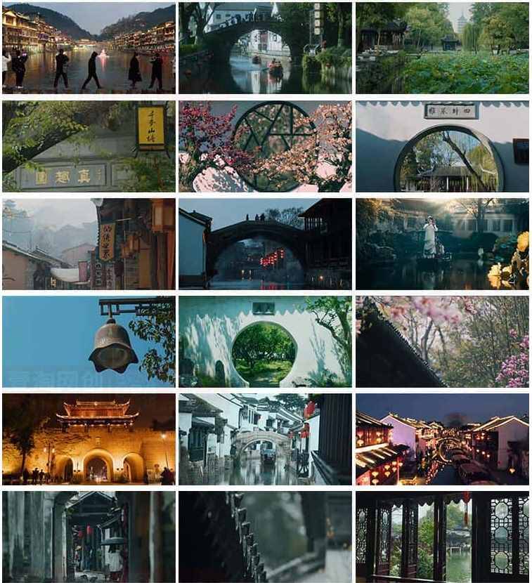 江南水乡古镇建筑水巷,唯美风景古风意境禅意怀旧治愈系抖音短视频素材 第3张 江南水乡古镇建筑水巷,唯美风景古风意境禅意怀旧治愈系抖音短视频素材 第3张