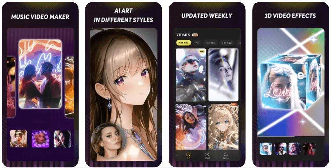 智能音乐视频编辑剪辑 Vidmix v2.35.582 解锁VIP会员版 第1张