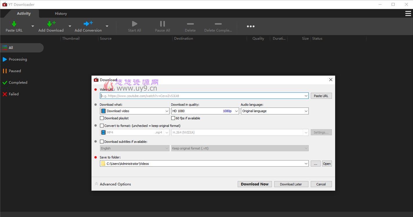 YT Downloader v10.1.1 便携版|YouTube视频下载工具 第1张 YT Downloader v10.1.1 便携版|YouTube视频下载工具 第1张