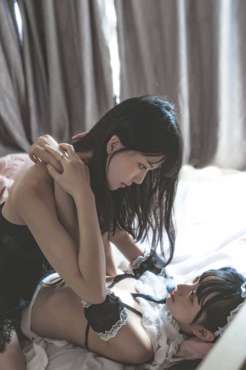 木绵绵OwO x 樱桃喵顶级联动:新作《暮(黑裙×妹抖)》全网安利,这波双倍暗黑女仆感真的顶不住 第2张 木绵绵OwO x 樱桃喵顶级联动:新作《暮(黑裙×妹抖)》全网安利,这波双倍暗黑女仆感真的顶不住 第2张