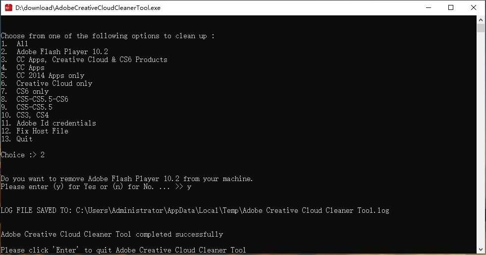 Adobe全家桶系列卸载工具 Adobe Creative Cloud Cleaner Tool v4.3.0.1242 绿色版 第1张