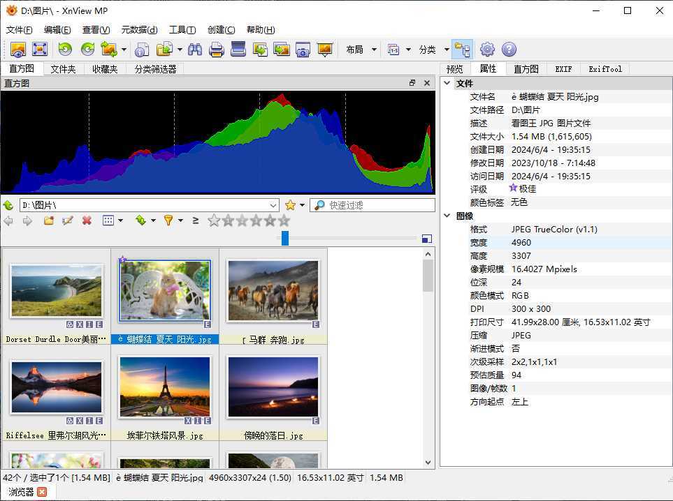 XnViewMP(图像查看器) v1.11.5 中文绿色版 第2张 XnViewMP(图像查看器) v1.11.5 中文绿色版 第2张