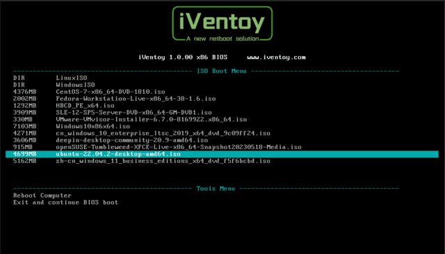 iVentoy(U盘启动程序制作工具) v1.0.40 中文绿色版 - 让你通过网络一键安装上百种操作系统 第2张